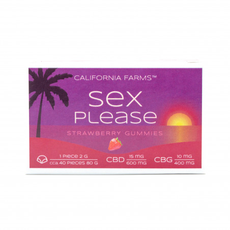 GELEE: LIEBE, BITTE – 40 Stücke, 600mg CBD, 400mg CBG