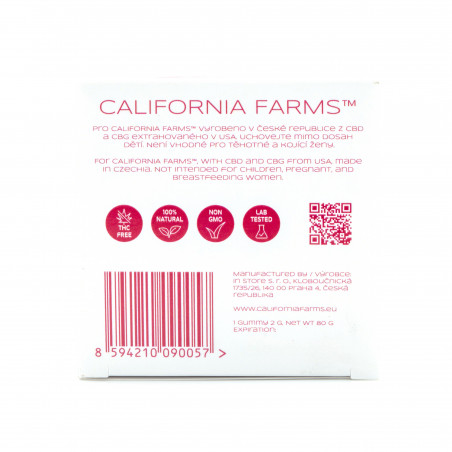 JELLY: SEX, PLEASE – 40 pcs, 600mg CBD, 400mg CBG