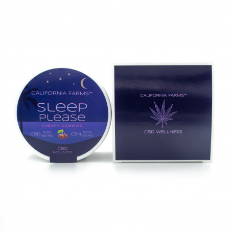 GELEE: FÜR TIEFEN UND LANGEN SCHLAF – 40 Stücke, 600mg CBD, 400mg CBN