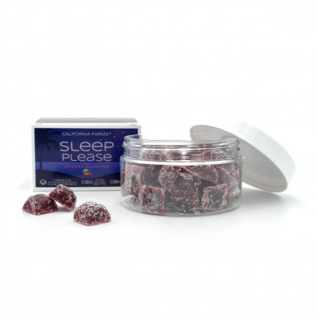 GELEE: FÜR TIEFEN UND LANGEN SCHLAF – 40 Stücke, 600mg CBD, 400mg CBN