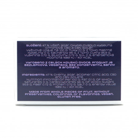 JELLY: SLEEP, PLEASE – 40 pcs, 600mg CBD, 400mg CBN
