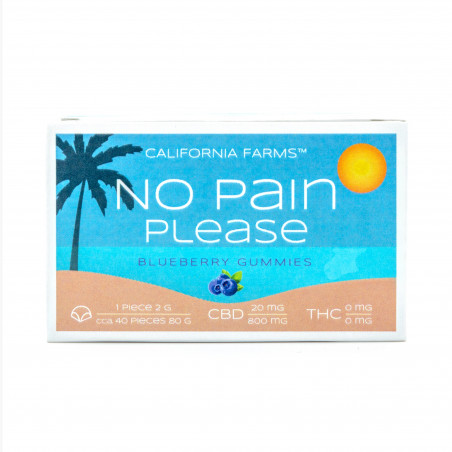JELLY: NO PAIN, PLEASE – 40 pcs, 800mg CBD