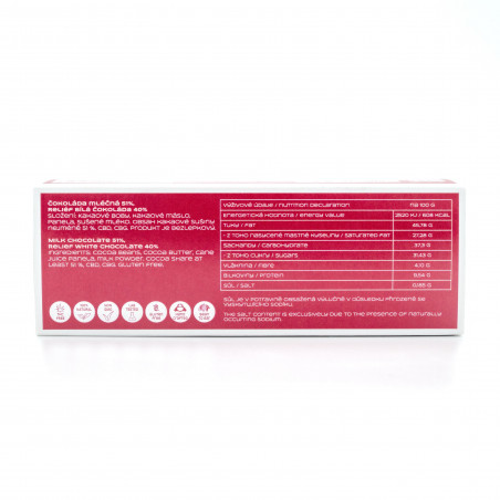 ČOKOLÁDA: LÁSKU, PROSÍM – 20 ks, 400mg CBD, 300mg CBG