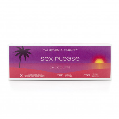 ČOKOLÁDA: LÁSKU, PROSÍM – 20 ks, 400mg CBD, 300mg CBG