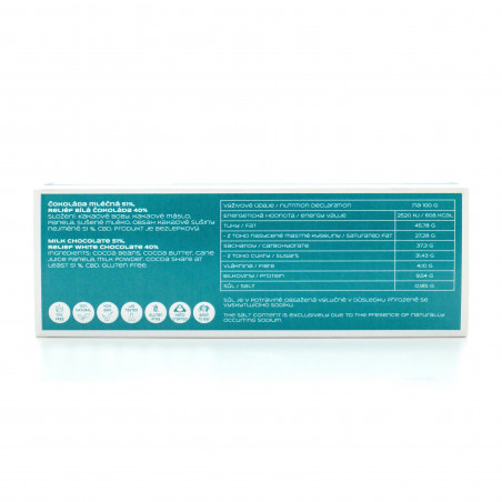SCHOKOLADE: SCHMERZ BESEITIGEN– 20 Stücke, 600mg CBD