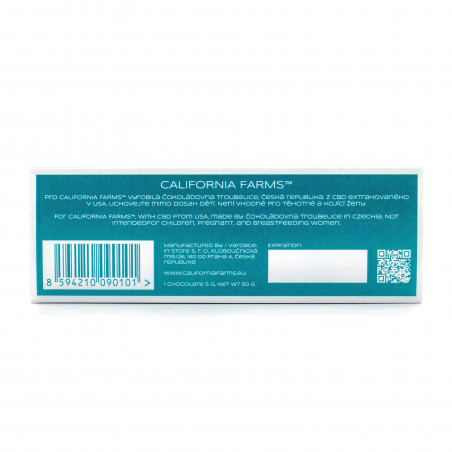SCHOKOLADE: SCHMERZ BESEITIGEN– 10 Stücke, 300mg CBD