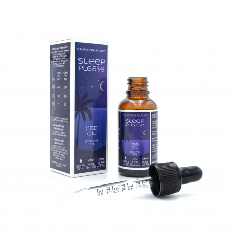 OLEJ: PRO HLUBOKÝ A DLOUHÝ SPÁNEK – 30ml/3000mg