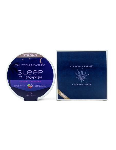 JELLY STRONG: SLEEP, PLEASE – 40 pcs, 800mg CBD, 800mg CBN
