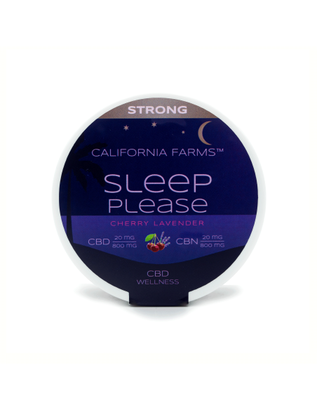 JELLY STRONG: SLEEP, PLEASE – 40 pcs, 800mg CBD, 800mg CBN