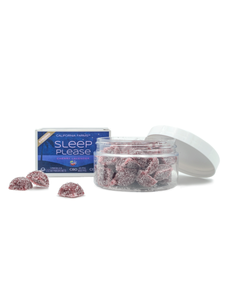 ŽELÉ STRONG: PRO HLUBOKÝ A DLOUHÝ SPÁNEK – 40 ks, 800mg CBD, 800mg CBN