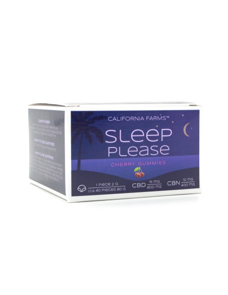 GELEE: FÜR TIEFEN UND LANGEN SCHLAF – 40 Stücke, 600mg CBD, 400mg CBN