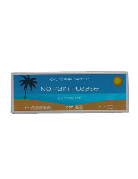 CZEKOLADA: DLA FIZYCZNEGO I PSYCHICZNEGO UZDROWIENIA - 10 sztuk, 300mg CBD