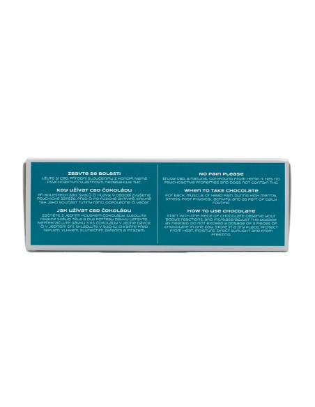 SCHOKOLADE: SCHMERZ BESEITIGEN– 10 Stücke, 300mg CBD