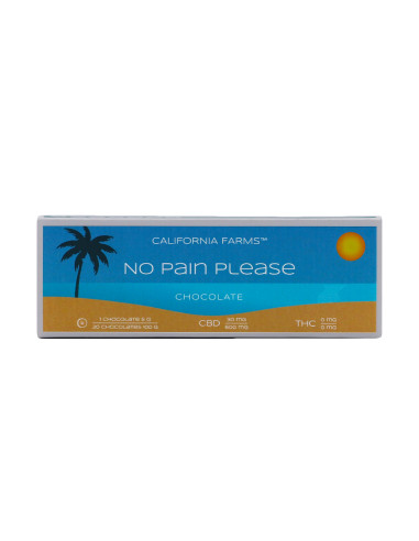 SCHOKOLADE: SCHMERZ BESEITIGEN– 20 Stücke, 600mg CBD