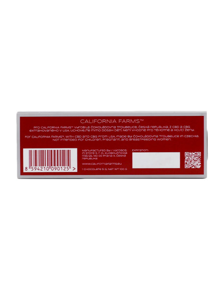 ČOKOLÁDA: LÁSKU, PROSÍM – 20 ks, 400mg CBD, 300mg CBG