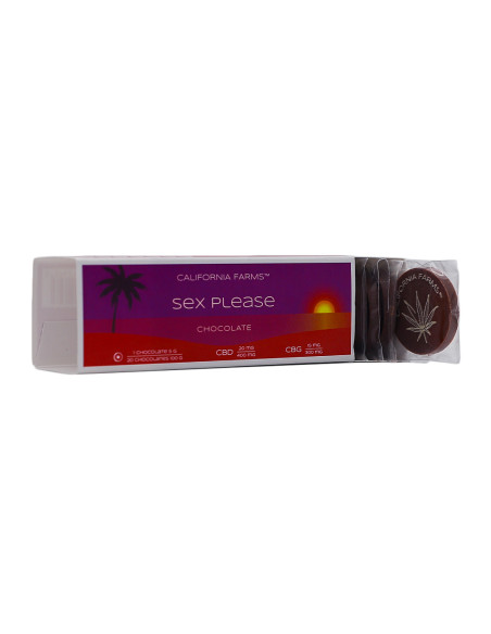 ČOKOLÁDA: LÁSKU, PROSÍM – 20 ks, 400mg CBD, 300mg CBG