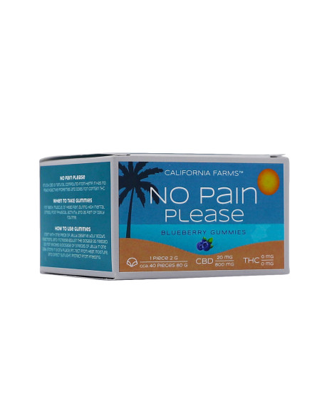 GELEE: SCHMERZ BESEITIGEN– 40 Stücke, 800mg CBD