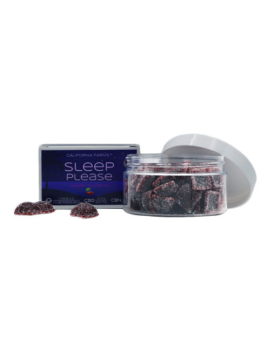 JELLY: SLEEP, PLEASE – 40 pcs, 600mg CBD, 400mg CBN