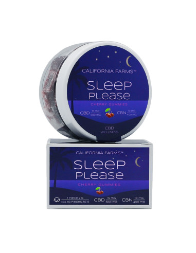 JELLY: SLEEP, PLEASE – 40 pcs, 600mg CBD, 400mg CBN