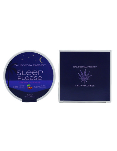 GELEE: FÜR TIEFEN UND LANGEN SCHLAF – 40 Stücke, 600mg CBD, 400mg CBN