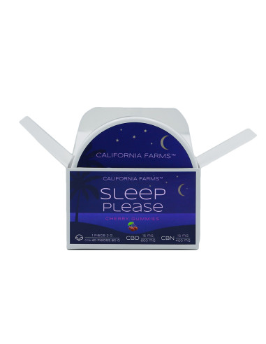 GELEE: FÜR TIEFEN UND LANGEN SCHLAF – 40 Stücke, 600mg CBD, 400mg CBN