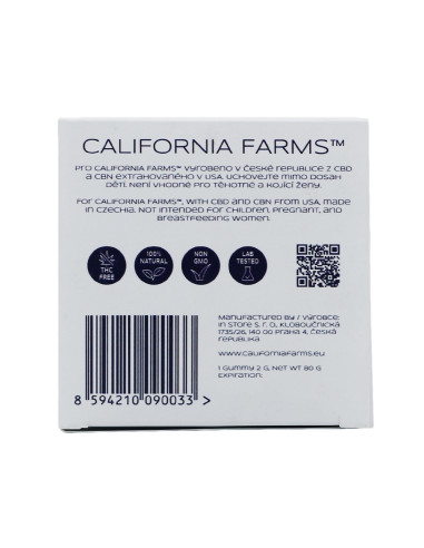 JELLY: SLEEP, PLEASE – 40 pcs, 600mg CBD, 400mg CBN