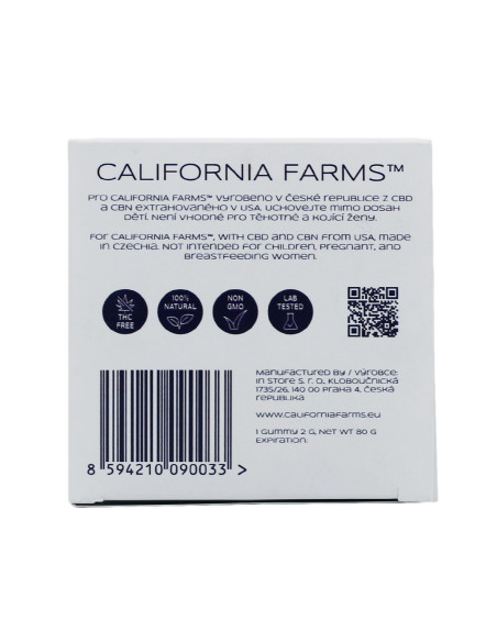 JELLY: SLEEP, PLEASE – 40 pcs, 600mg CBD, 400mg CBN