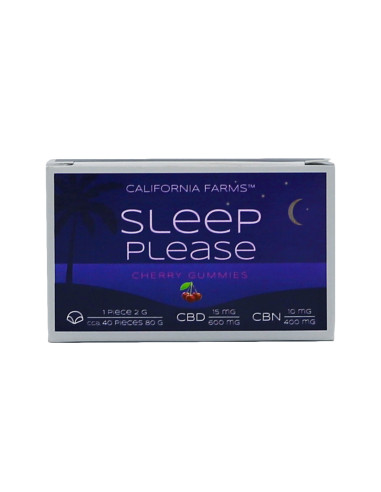 JELLY: SLEEP, PLEASE – 40 pcs, 600mg CBD, 400mg CBN