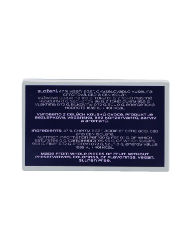 ŻÓŁTY: DLA GŁĘBOKIEGO I DŁUGIEGO SENU - 40 sztuk, 600 mg CBD, 400 mg CBN