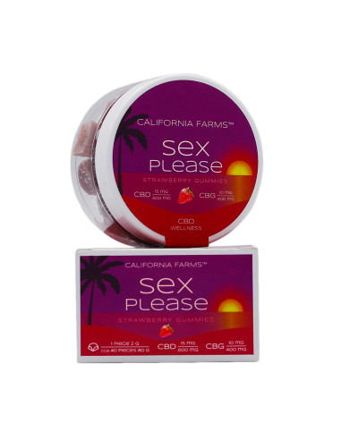 ŽELÉ: LÁSKU, PROSÍM – 40 ks, 600mg CBD, 400mg CBG