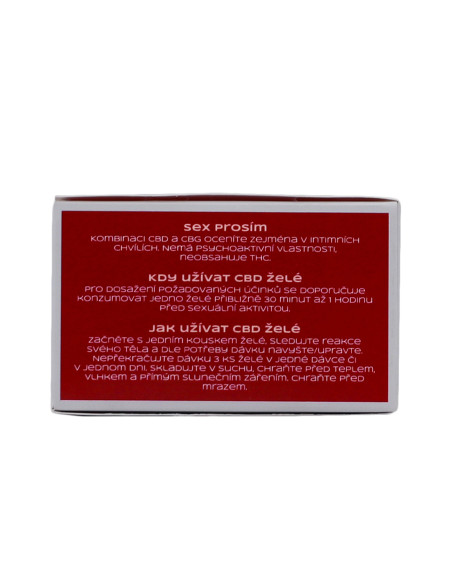 ŽELÉ: LÁSKU, PROSÍM – 40 ks, 600mg CBD, 400mg CBG
