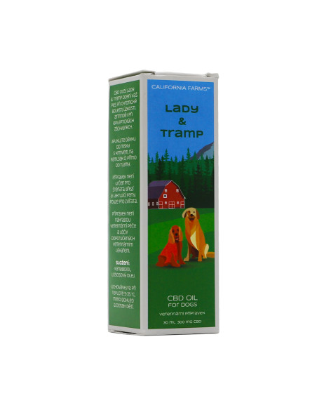 CBD OIL: LADY & TRAMP CBD OIL FOR DOGS 30ML/ 300MG CBD