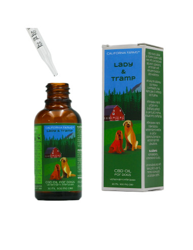 CBD OIL: LADY & TRAMP CBD OIL FOR DOGS 30ML/ 300MG CBD