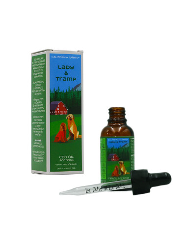 CBD OIL: LADY & TRAMP CBD OIL FOR DOGS 30ML/ 300MG CBD