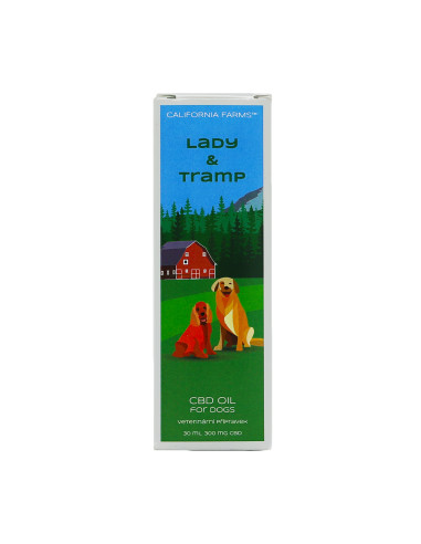 CBD ÖL: LADY & TRAMP CBD ÖL FÜR HUNDE 30ml/300mg CBD