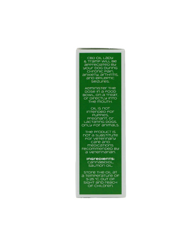 CBD OIL: LADY & TRAMP CBD OIL FOR DOGS 30ML/ 300MG CBD