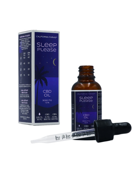 ÖL: FÜR TIEFEN UND LANGEN SCHLAF – 30ml/ 3000mg