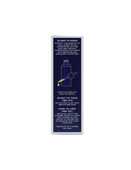 OLEJ: PRO HLUBOKÝ A DLOUHÝ SPÁNEK – 30ml/3000mg