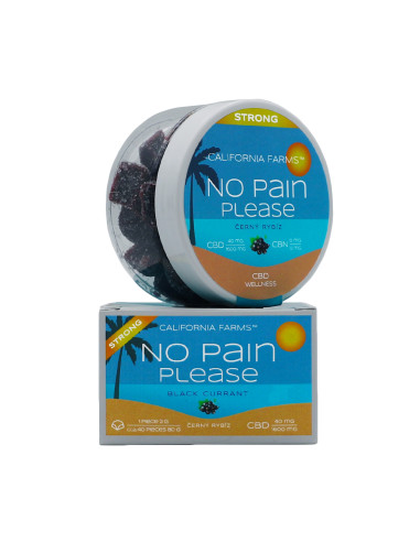 ŽELÉ STRONG: PRO FYZICKOU I PSYCHICKOU ÚLEVU – 40 ks, 1600mg CBD