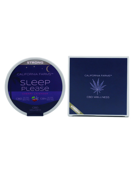 GELEE STRONG: FÜR TIEFEN UND LANGEN SCHLAF – 40 Stücke, 800mg CBD, 800mg CBN