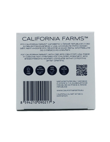 JELLY STRONG: SLEEP, PLEASE – 40 pcs, 800mg CBD, 800mg CBN