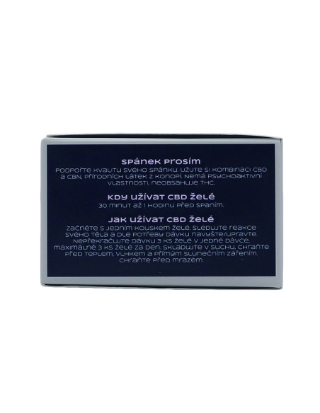 GELEE STRONG: FÜR TIEFEN UND LANGEN SCHLAF – 40 Stücke, 800mg CBD, 800mg CBN