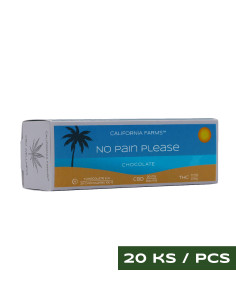 CHOCOLATE: NO PAIN, PLEASE – 20 pcs, 600mg CBD