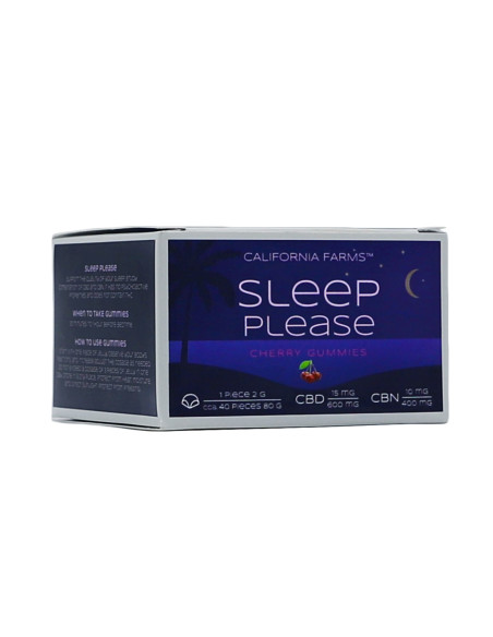 ŻÓŁTY: DLA GŁĘBOKIEGO I DŁUGIEGO SENU - 40 sztuk, 600 mg CBD, 400 mg CBN