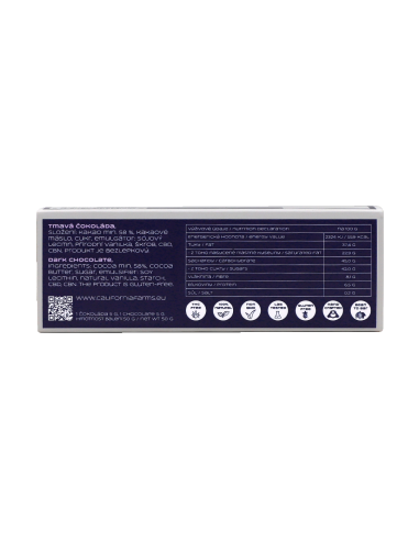 CZEKOLADA: NA GŁĘBOKI I DŁUGI SEN - 10 sztuk, 200 mg CBD, 150 mg CBN