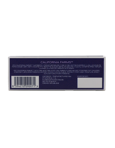 CZEKOLADA: NA GŁĘBOKI I DŁUGI SEN - 10 sztuk, 200 mg CBD, 150 mg CBN