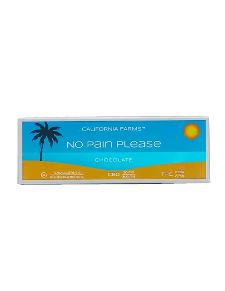 SCHOKOLADE: SCHMERZ BESEITIGEN– 10 Stücke, 300mg CBD