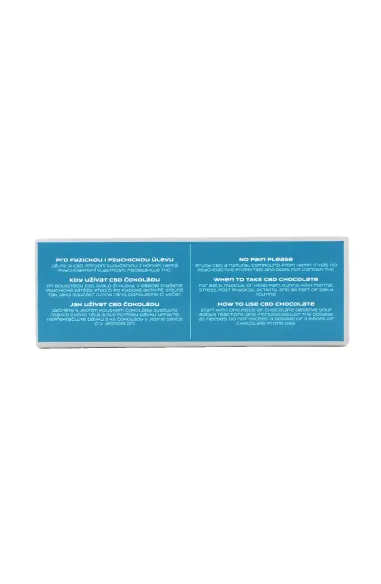 SCHOKOLADE: SCHMERZ BESEITIGEN– 10 Stücke, 300mg CBD