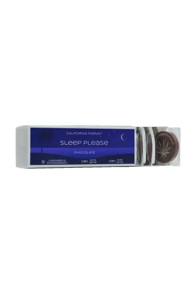 SCHOKOLADE: FÜR TIEFEN UND LANGEN SCHLAF – 10 Stücke, 200mg CBD, 150mg CBN