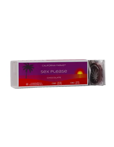 ČOKOLÁDA: LÁSKU, PROSÍM – 10 ks, 200mg CBD, 150mg CBG 2